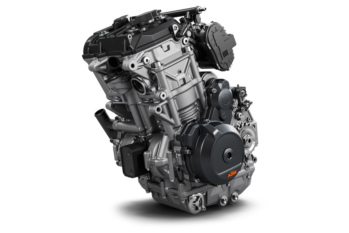 KTM 790 Adventure R engine
