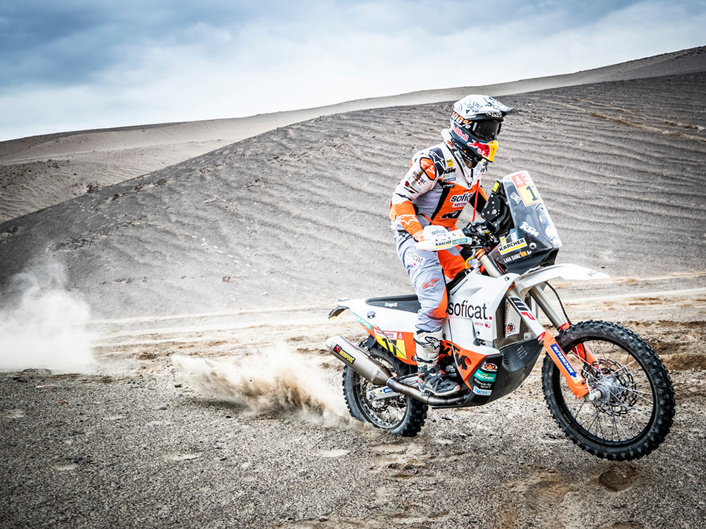Laia Sanz (ESP) KTM 450 RALLY Dakar 2019